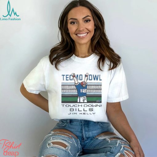 Tecmo Bowl Buffalo Bills Jim Kelly Touch Down Shirt