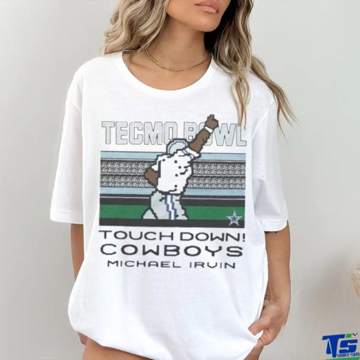 Tecmo Bowl Cowboys Michael Irvin shirt