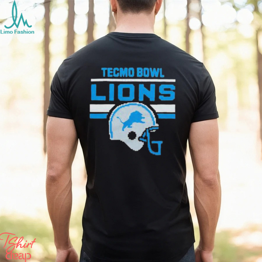 Tecmo Bowl Detroit Lions Attractive Shirt Tecmo Bowl Detroit Lions Attractive Shirt