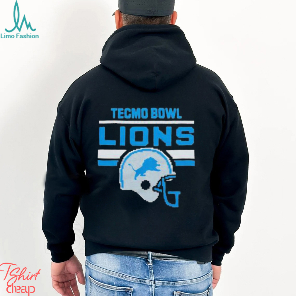 Tecmo Bowl Detroit Lions Attractive Shirt Tecmo Bowl Detroit Lions Attractive Shirt