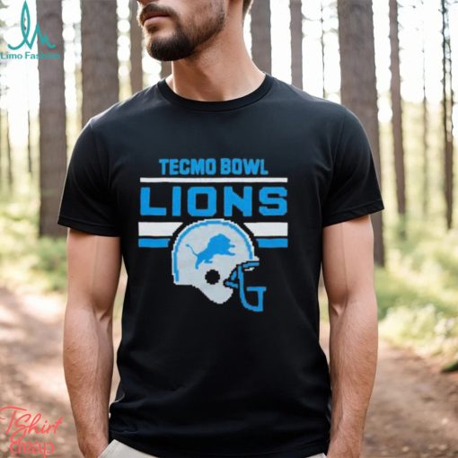 Tecmo Bowl Detroit Lions Attractive Shirt