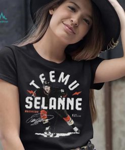 Teemu Selanne Anaheim Arc WHT Shirt