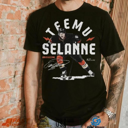 Teemu Selanne Anaheim Arc WHT Shirt