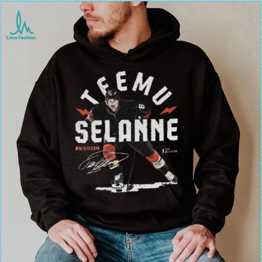 Teemu Selanne Anaheim Arc WHT Shirt