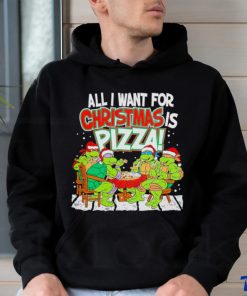 Teenage Mutant Ninja Turtles Pizza For Christmas Shirt