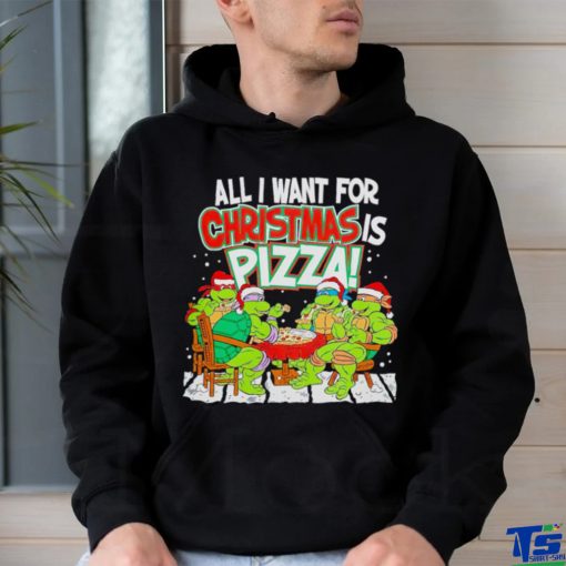 Teenage Mutant Ninja Turtles Pizza For Christmas Shirt