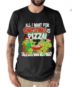 Teenage Mutant Ninja Turtles Pizza For Christmas Shirt