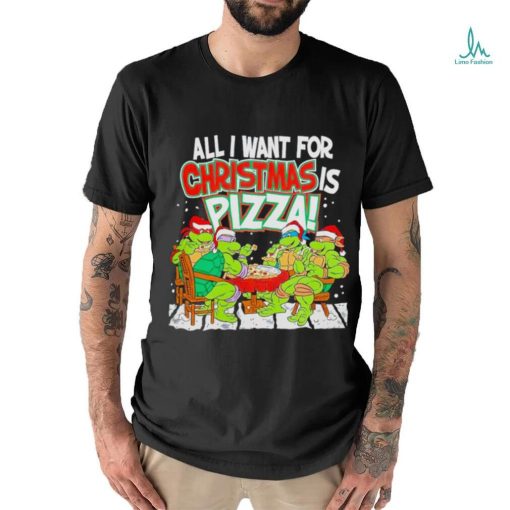 Teenage Mutant Ninja Turtles Pizza For Christmas Shirt