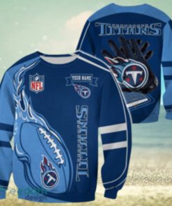 Tennessee Titans Custom Name Christmas Ugly Sweater Sweatshirt Sport For Fans