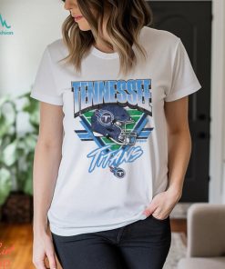 Tennessee Titans White Triangle Vintage T Shirt