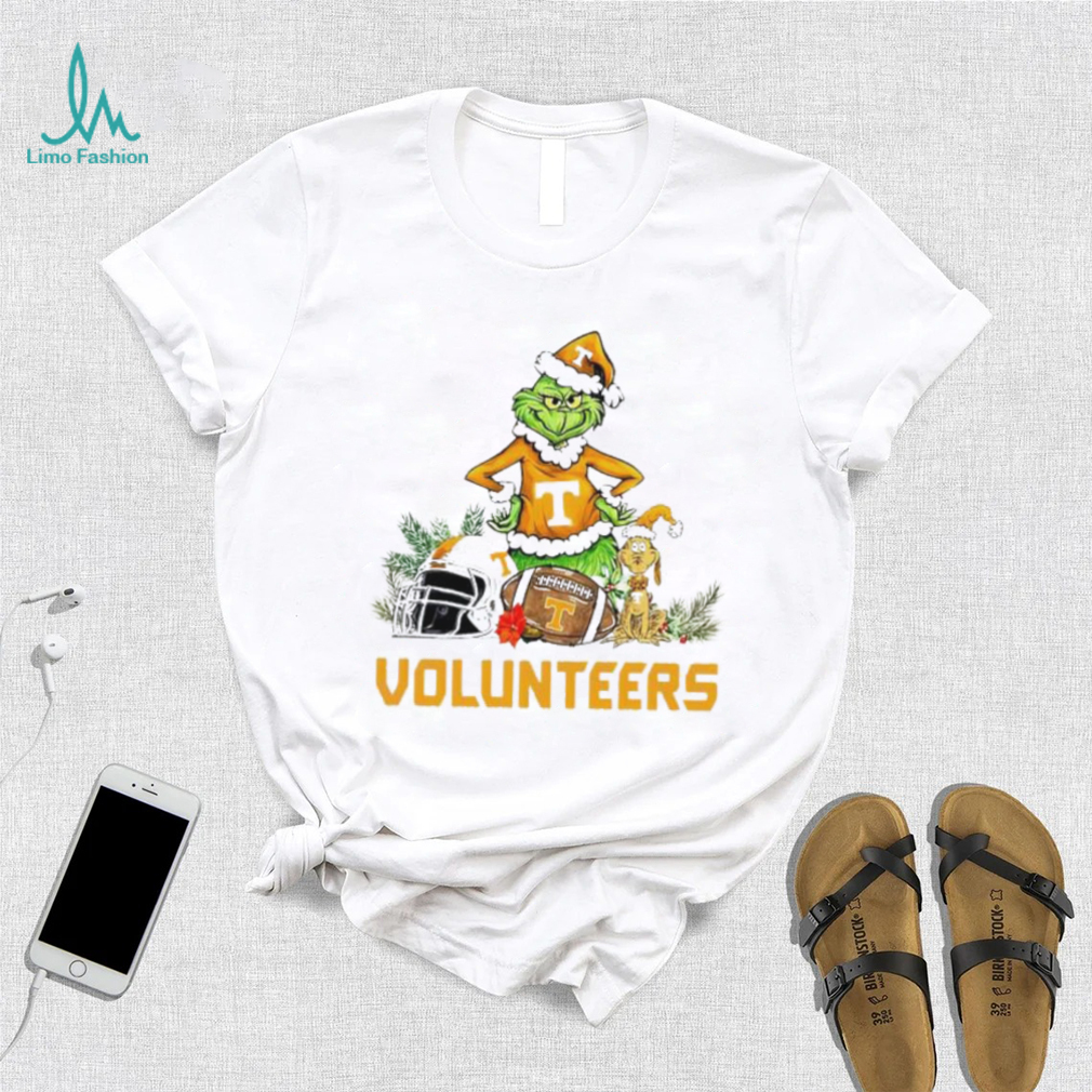 Tennessee Volunteers Grinch and Max dog funny Christmas shirt Tennessee Volunteers Grinch and Max dog funny Christmas shirt