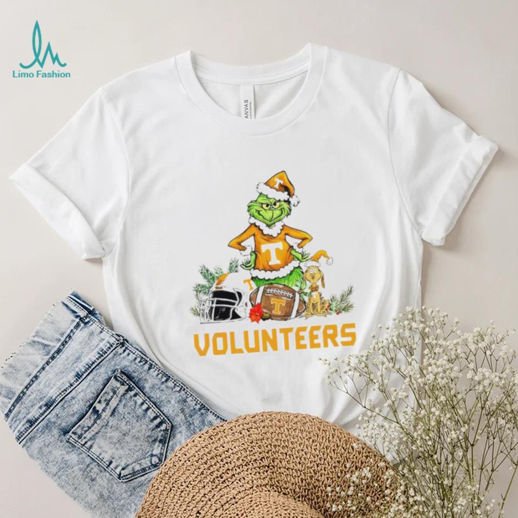 Tennessee Volunteers Grinch and Max dog funny Christmas shirt Tennessee Volunteers Grinch and Max dog funny Christmas shirt