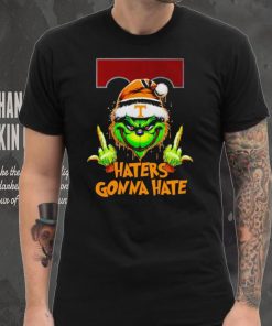 Tennessee Volunteers Grinch middle finger haters gonna hate shirt