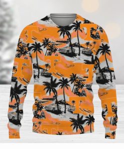 Tennessee Volunteers Tropical Patterns For Fans Club Gifts Knitted Christmas 3D Sweater Gift Holidays