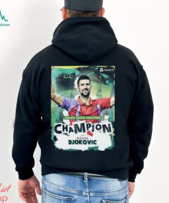 Tennis Rolex Paris Masters Champion Novak Djokovic A Record Extending 40th Masters 1000 Title T Shirt
