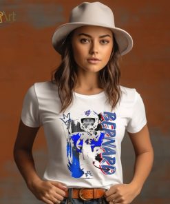 Terrel Bernard number 43 Buffalo Bills football player pose poster shirt