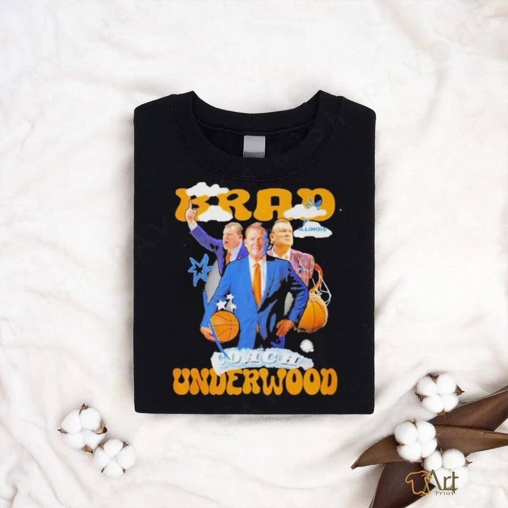 Terrence Shannon Jr Brad Coach Underwood Illinois Shirt Terrence Shannon Jr Brad Coach Underwood Illinois Shirt