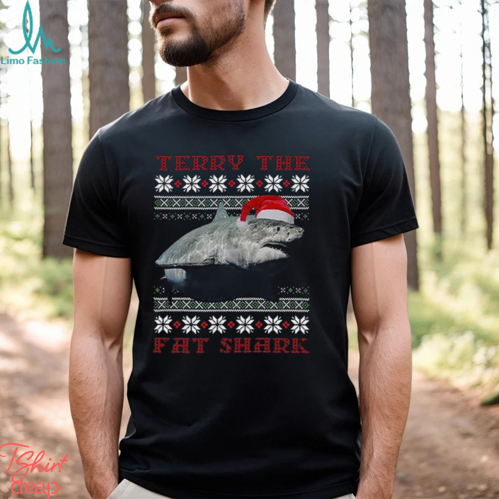 Terry The Fat Shark Christmas Sweatshirt Shirt Terry The Fat Shark Christmas Sweatshirt Shirt