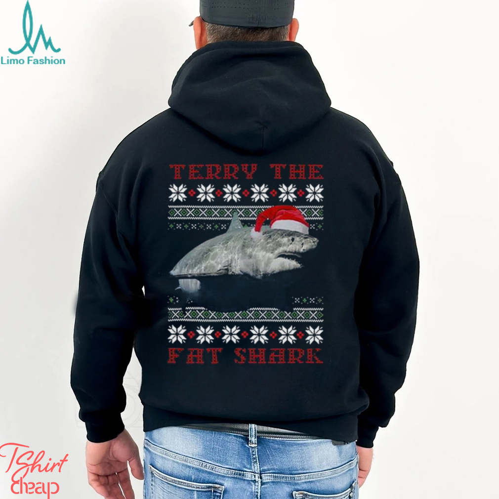 Terry The Fat Shark Christmas Sweatshirt Shirt Terry The Fat Shark Christmas Sweatshirt Shirt