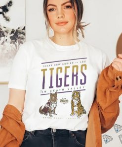 Texas A&M Vs Lsu Game Day 2023 Gray Tigers In Death Valley T shirt