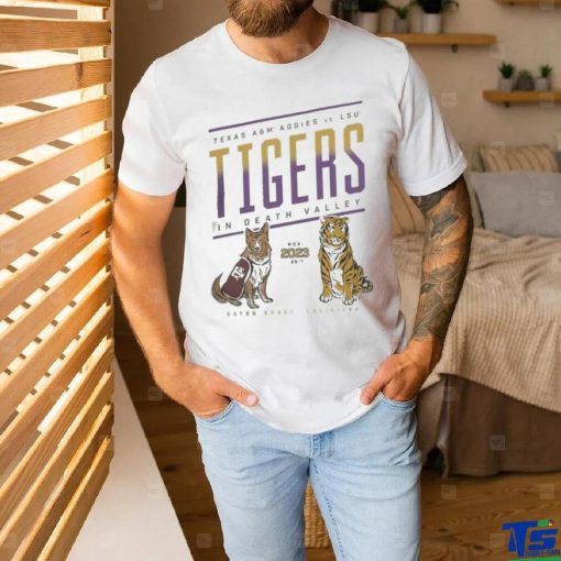 Texas A&M Vs Lsu Game Day 2023 Gray Tigers In Death Valley T shirt