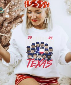 Texas Baseball Champions 2023 WHT Shirt