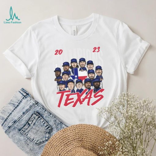 Texas Baseball Champions 2023 WHT Shirt