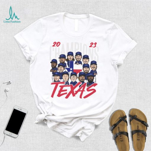 Texas Baseball Champions 2023 WHT Shirt