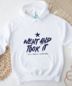 Texas Baseball Went And Took It 2023 World Champions T Shirt