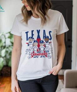 Texas Baseball World Champions Caricatures Shirt