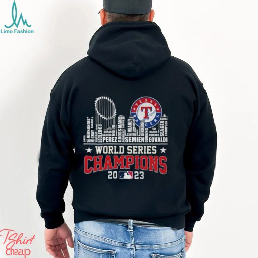 Texas City World Series Champions 2023 Texas Rangers T Shirt