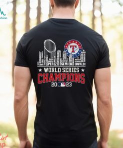 Texas City World Series Champions 2023 Texas Rangers T Shirt