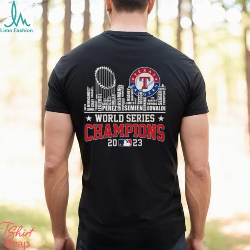 Texas City World Series Champions 2023 Texas Rangers T Shirt