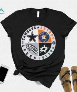 Texas Fan – Cowboys, Astros, Stars and Spurs shirt