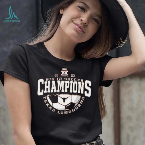 Texas Longhorns Blue 84 Unisex 2023 Big 12 Women’s Soccer Conference Tournament Champions T Shirt