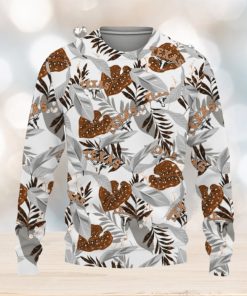 Texas Longhorns Champions Sports Tropical Patterns Ugly Christmas Sweater AOP Gift Holidays