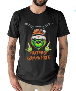 Texas Longhorns Grinch Middle Finger Haters Gonna Hate Shirt