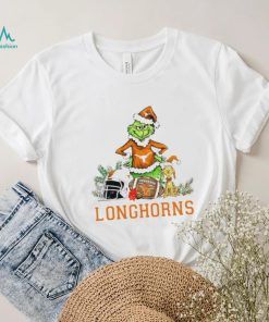 Texas Longhorns Grinch and Max dog funny Christmas shirt