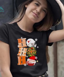 Texas Longhorns NCAA ho ho ho Christmas shirt