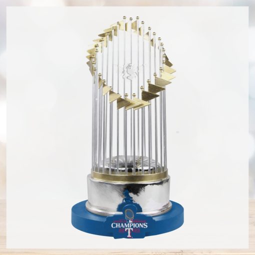 Texas Rangers 2023 World Series Champions Replica Trophy Ornament