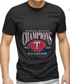 Texas Rangers 2023 World Series Champions Shut Out Tri Blend Shirt