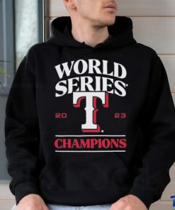 Texas Rangers 2023 World Series Champions Signature Roster Shirt