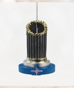 Texas Rangers 2023 World Series Champions Trophy Ornament