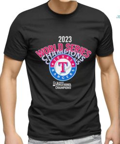 Texas Rangers 2023 World Series Champions out of this World logo t shirt