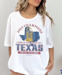 Texas Rangers ’47 2023 World Series Champions Local Playoff Franklin Trophy Shirt