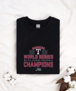 Texas Rangers 47 2023 World Series Champions Playoff Franklin Long Sleeve T Shirt