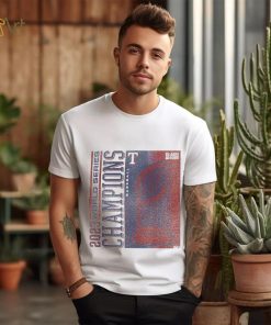 Texas Rangers '47 White 2023 World Series Champions Playoff Scrum T Shirt