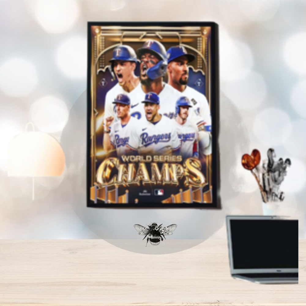 Texas Rangers Are MLB 2023 World Series Champions Home Decor Poster Canvas Texas Rangers Are MLB 2023 World Series Champions Home Decor Poster Canvas
