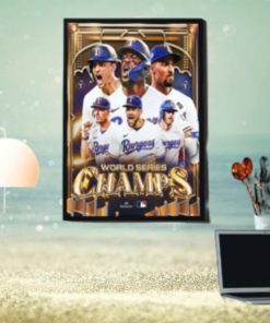 Texas Rangers Are MLB 2023 World Series Champions Home Decor Poster Canvas