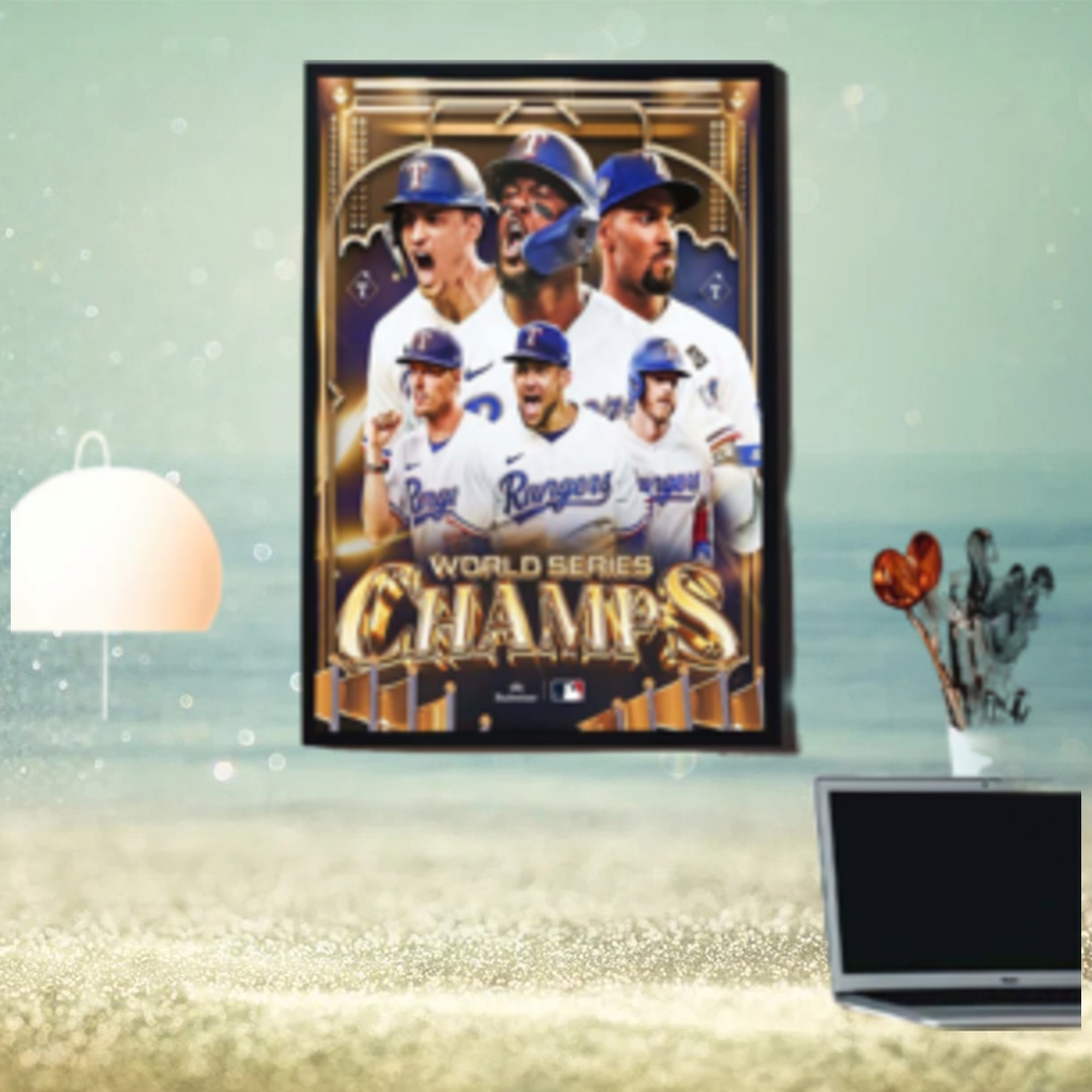 Texas Rangers Are MLB 2023 World Series Champions Home Decor Poster Canvas Texas Rangers Are MLB 2023 World Series Champions Home Decor Poster Canvas